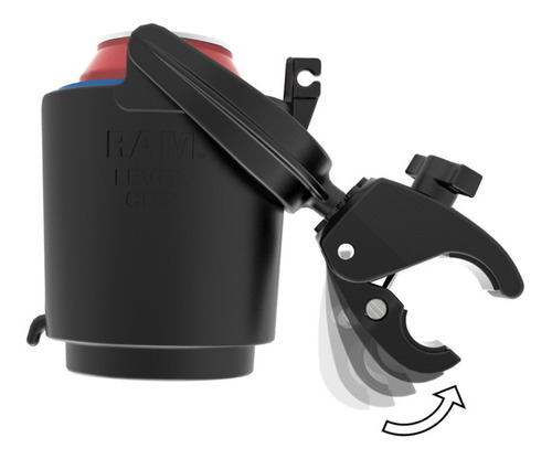 Imagen 1 de 6 de Porta Vaso Con Garra Ram Mounts
