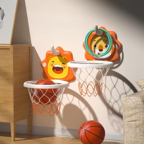 Mini Aro De Baloncesto Juguete De Baño Juguete Amarillo