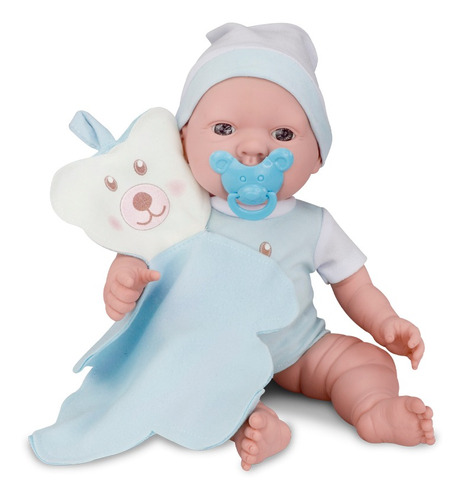 Boneco Bebe Bebezinho Real Menino Reborn - Roma Brinquedos