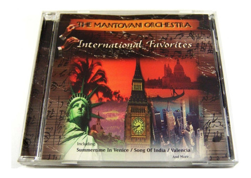 The Montovani Orchestra International Favorites Cd Como Nuev