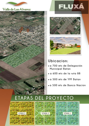 Venta Lotes En Batan Barrio Residencial Valle De Los Alvarez