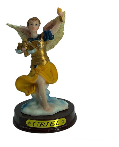 Figura De Resina Juego 7 Arcángeles 8 Cm