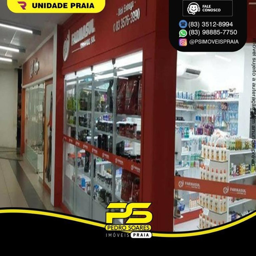 Repasse De Ponto, 67 M² Por R$ 75.000 - Bancários - João Pessoa/pb - Pt0070
