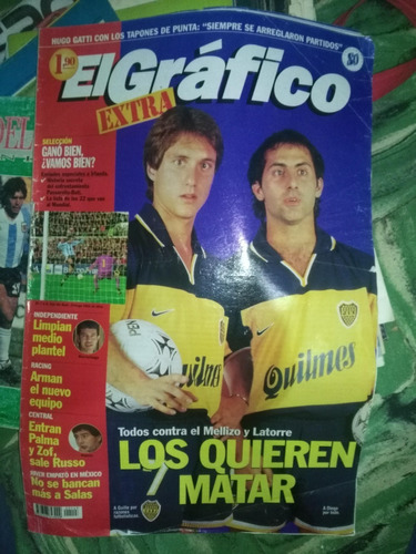 Revista El Grafico * Edic Extra  Año 1998 - Boca El Mellizo