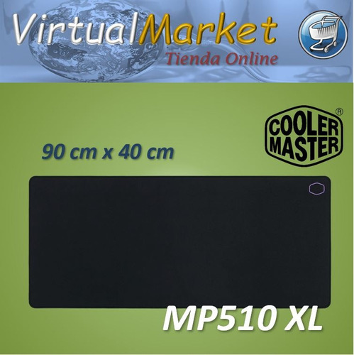 V Mousepad Gamer Cooler Master Mp510 Xl Tamaño: 90 X 40 Cm