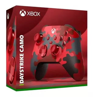 Mando Xbox Wireless Camuflado Rojo Daystrike Xbox Serie X