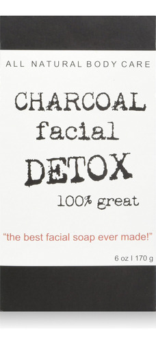 Carbon Vegetal Jabon Facial Detox