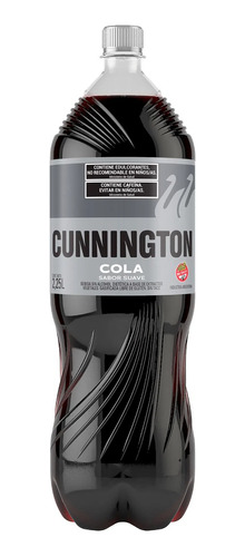 Gaseosa Cunnington Cola Sin Azucar Botella De 2,25 Litros