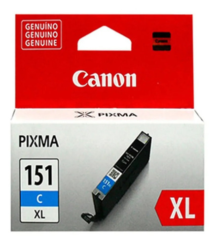 Tinta Canon Cli-151xl Cian Ip7210/mg5410/g5510/ G6410/ G7110