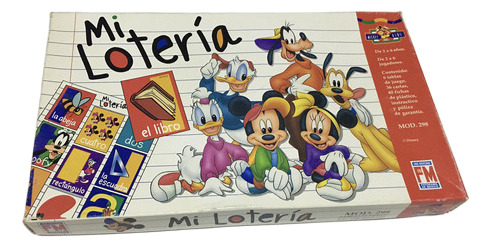Juego De Mesa Loteria Disney Fotorama (Usado)