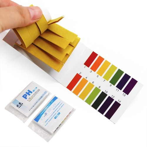 80 Tiras De Papel Para Medir Ph Rango 1-14