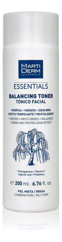 Martiderm Balancing Toner 200ml Tipo De Piel Mixta