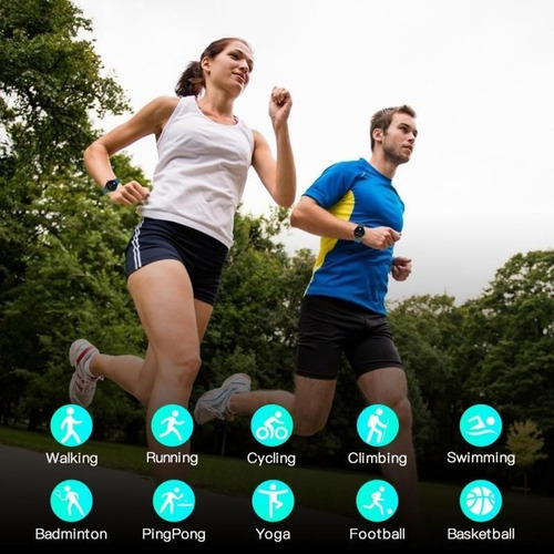 Imagen 8 de 10 de Reloj Inteligente Deportivo Multifunción Smart Watch Unisex