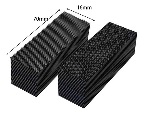 2 X 20 Piezas Pinza Para Alfombra, Antideslizante, De Doble