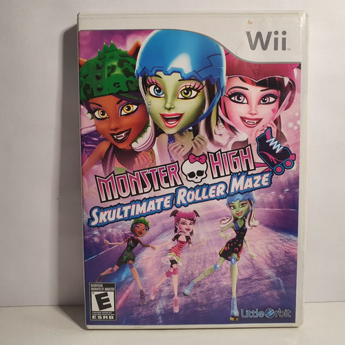 Juego Nintendo Wii Monster High - Roller Maze - Fisico