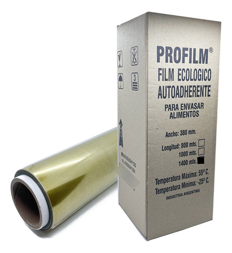 Film Apto Alimentos (simil Resinite) 38cm X 1400m