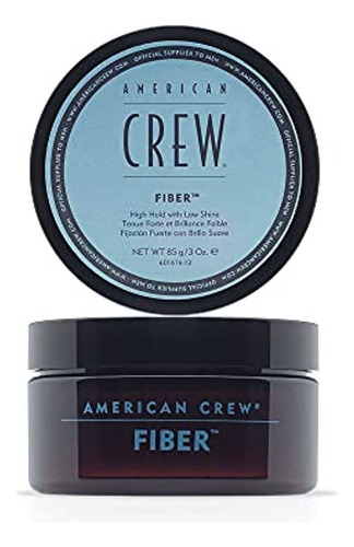 American Crew Fiber, 3 Oz, Fijación Fuerte Y Flexible Con Po