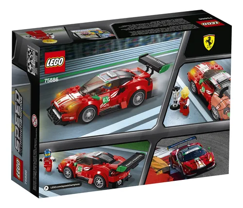 Kit De Construcción Lego Speed Champions Ferrari 488 Gt3 758