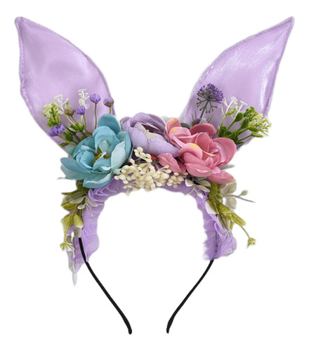 Diadema Con Orejas De Conejo, Tocado Para Fiesta,