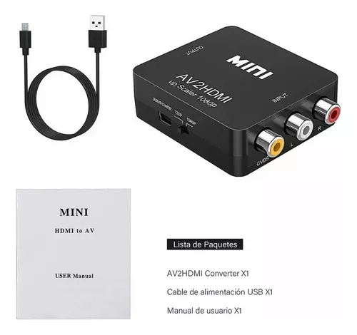 Conecta tus dispositivos sin complicaciones: HDMI a HDMI RCA