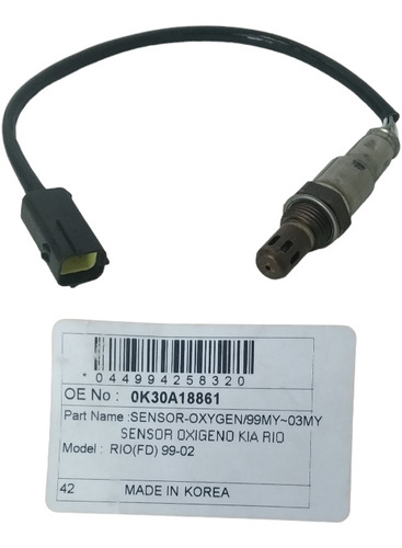 Sensor De Oxigeno De Kia Rio 