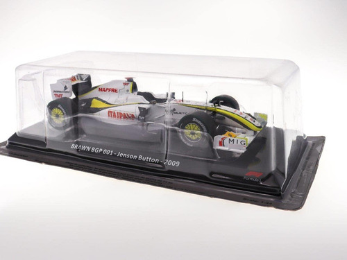 Opo 10 Fórmula 1 Coche 1/24 Brawn Gp 01 Jenson Button 2009