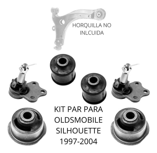 Kit Bujes Y Par Rotulas Para Oldsmobile Silhouette 1997-2004