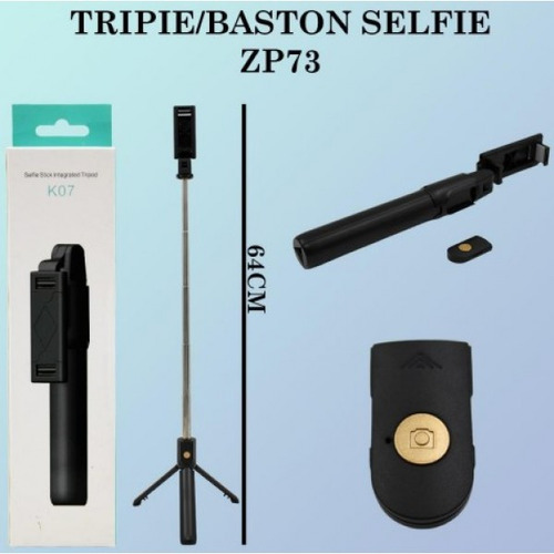 Baston Selfie Stick Tripie Celular Control Remoto Bluetooth