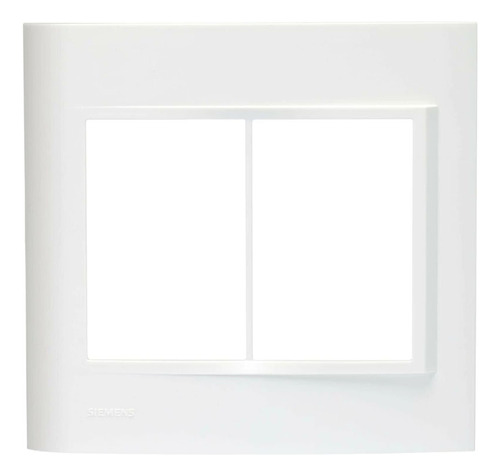 Placa 6 Módulos 4x4 5tg9 9333 Branco Vivace Siemens Branco