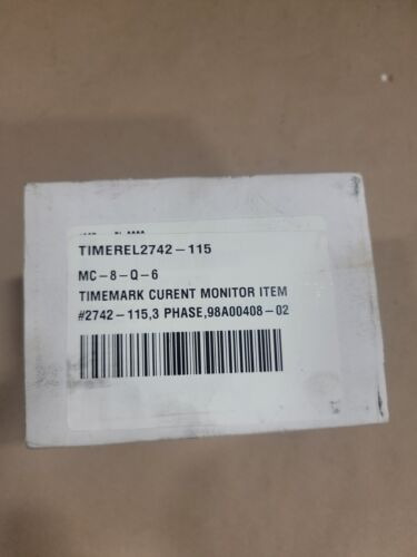 New Time Mark 2742-115 Current Monitor 2742 2742115 Sse