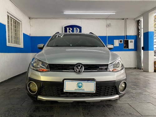 Imagem 2 de 15 de Volkswagen Saveiro 1.6 Cross Ce Manual 2014 Prata