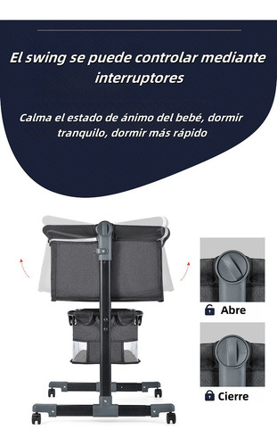 Cuna Moisés Plegable Portátil Mosquitero Bebe Colchon Niños