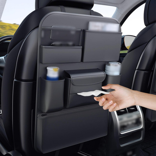 Organizador De Asiento Trasero De Coche, Bolsillo De Malla,