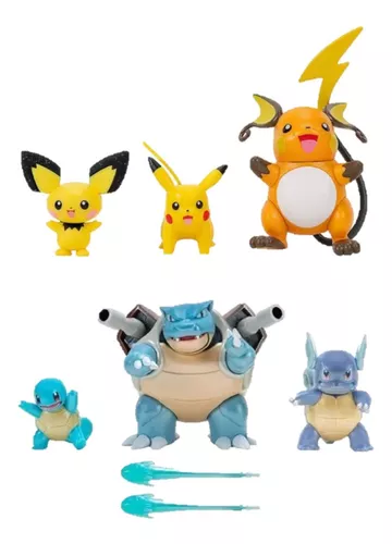 Brinquedo Pokémon Multipack Evolução Pikachu 3295 Sunny