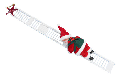 Escalera De Papá Noel Eléctrica Para Escalar Animada, Juguet