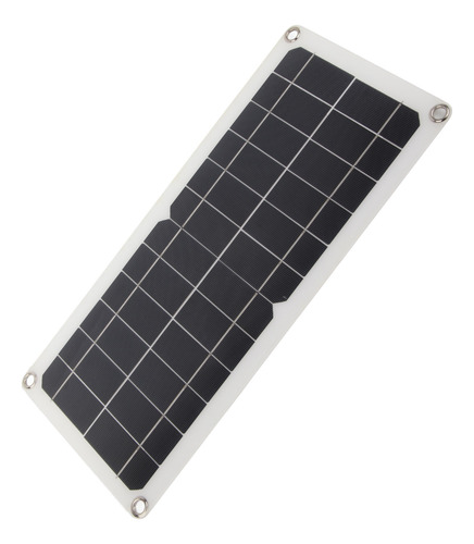 Panel Solar Solar De 10 W Con Salida Usb A Prueba De Agua