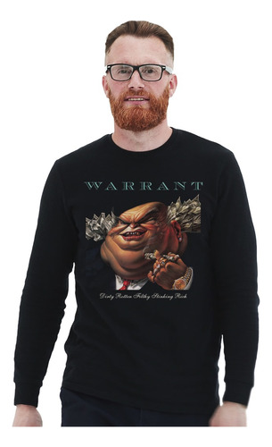 Polera Ml Warrant Dirty Rotten Filthy Stinking Rich Metal Im