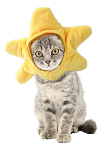 1 Disfraz De Cosplay For Perro Y Gato, Sombrero De Estrella