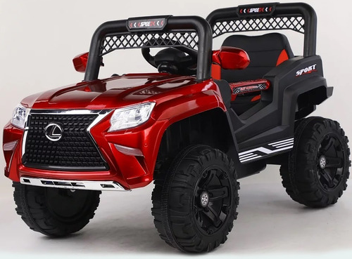 Imagen 7 de 10 de Carro Moto Electrico Niños Lexus Llanta Goma Bluetooth Ctrol