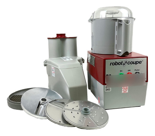 Robot Coupe R2 Dice - Procesador De Alimentos Combinado De . Color Gris