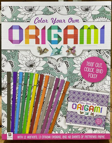 Origami - Colorea Tu Propio Origami Kit 