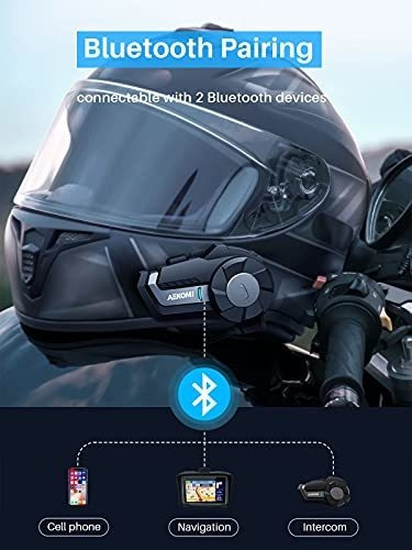 Imagen 3 de 4 de Hy Audifono Bluetooth Para Motocicleta ft Comunicacion