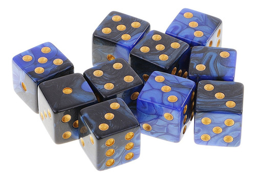 20x Diy Dados De Seis Caras D6 Dados Para Jugar