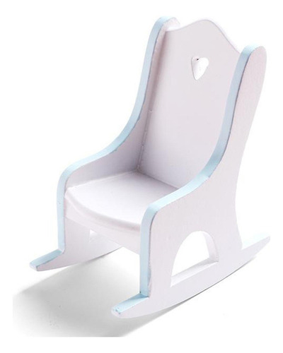 Nuevo Casa De Muñecas Silla De Madera Escala 1:12 Navidad