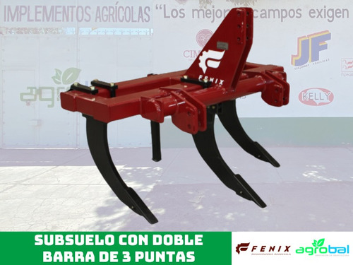 Subsuelo De 3 Puntas Con Doble Barra - Fenix