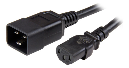 Startech Cable De Extensión Resistente De 3 Pies, Iec 320 .