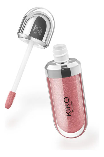 Gloss Hidratante 3D Hydra Kiko Milano Cor 35 Lilás Efeito Brilhante