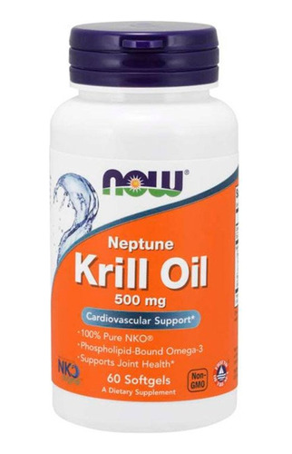 Aceite Krill 60 Cap Now - Aldea Nativa