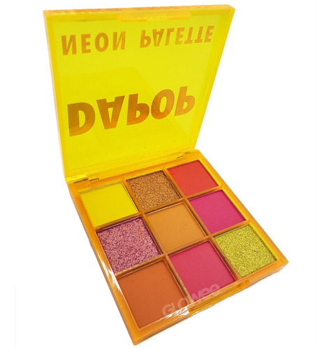 Paleta Sombra Ojos - Neon Palette - Dapop Original - 3 Opc.