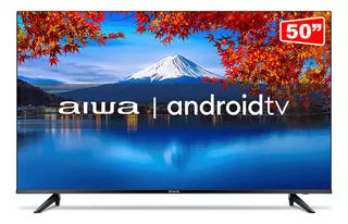 Smart Tv 50 4k Ultra Hd D-led Aiwa Aws-tv-50-bl-01